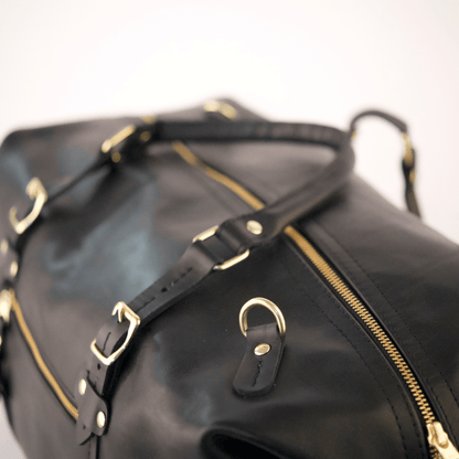 Covet Genuine Leather Duffel - SWISH AND SWANK