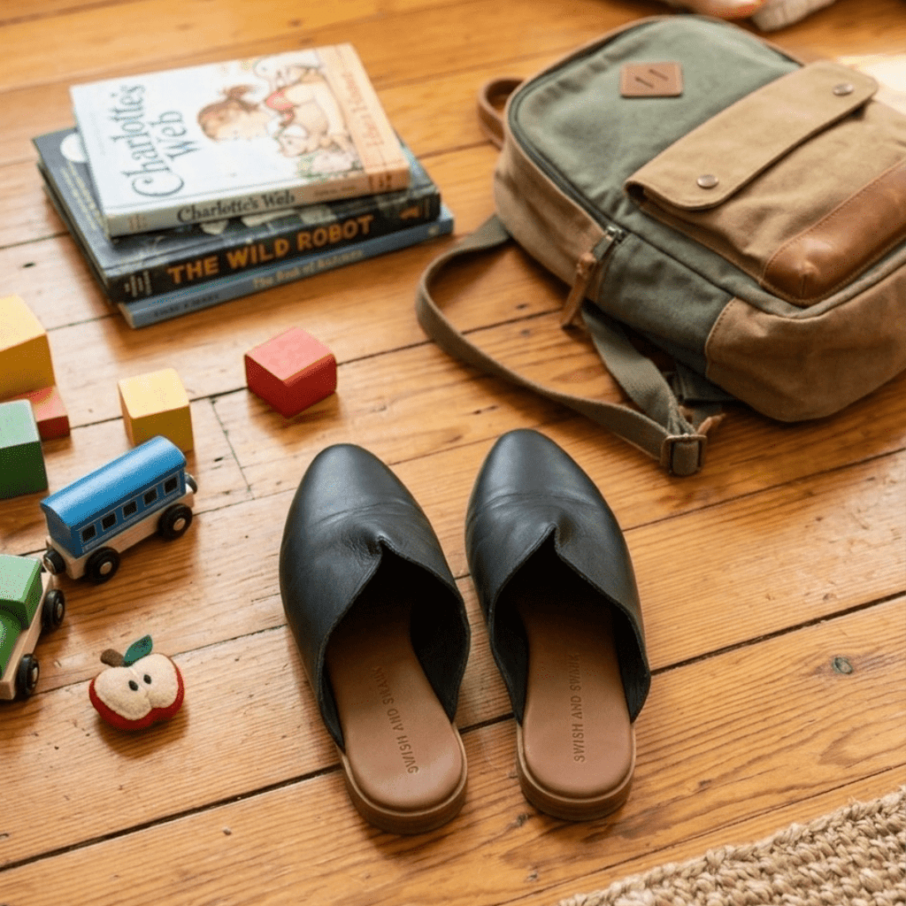 Everyday Leather Mule - SWISH AND SWANK