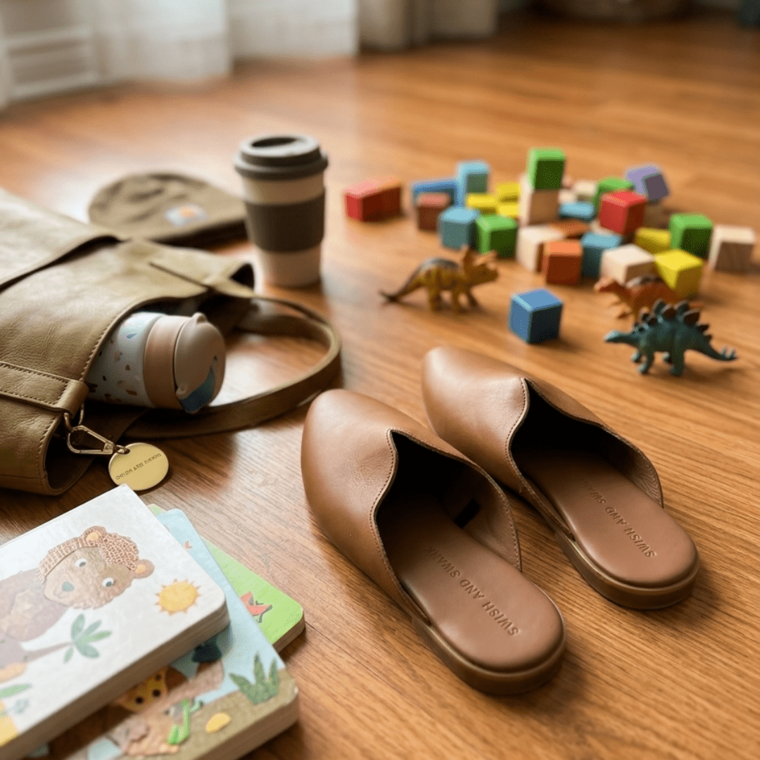 Everyday Leather Mule - SWISH AND SWANK