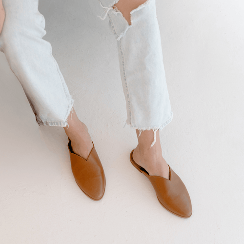 Everyday Leather Mule - SWISH AND SWANK