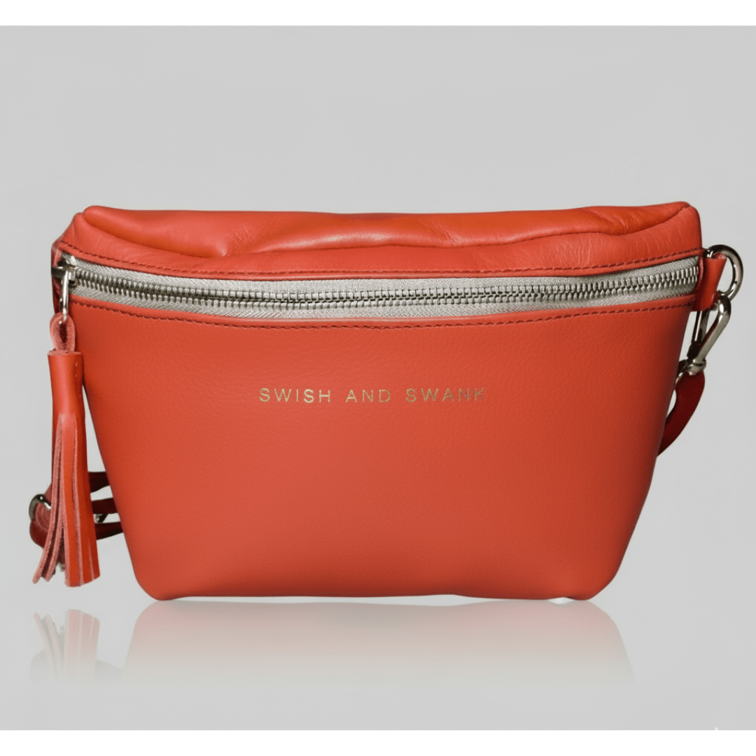 Genuine Leather Belt Bag - SWISH AND SWANK