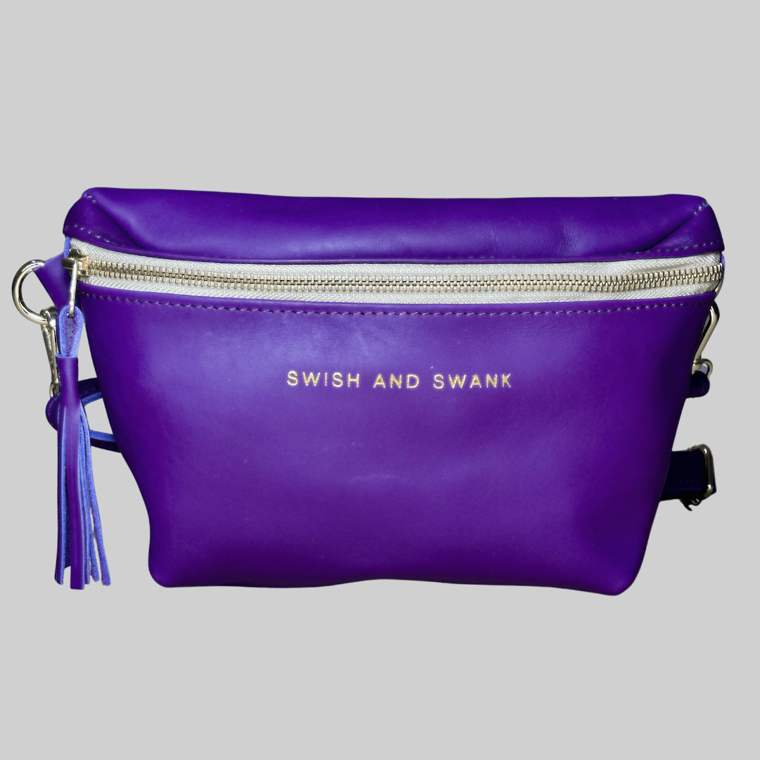 Genuine Leather Belt Bag - SWISH AND SWANK