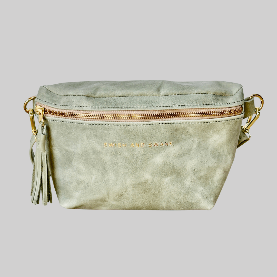 Genuine Leather Belt Bag - SWISH AND SWANK
