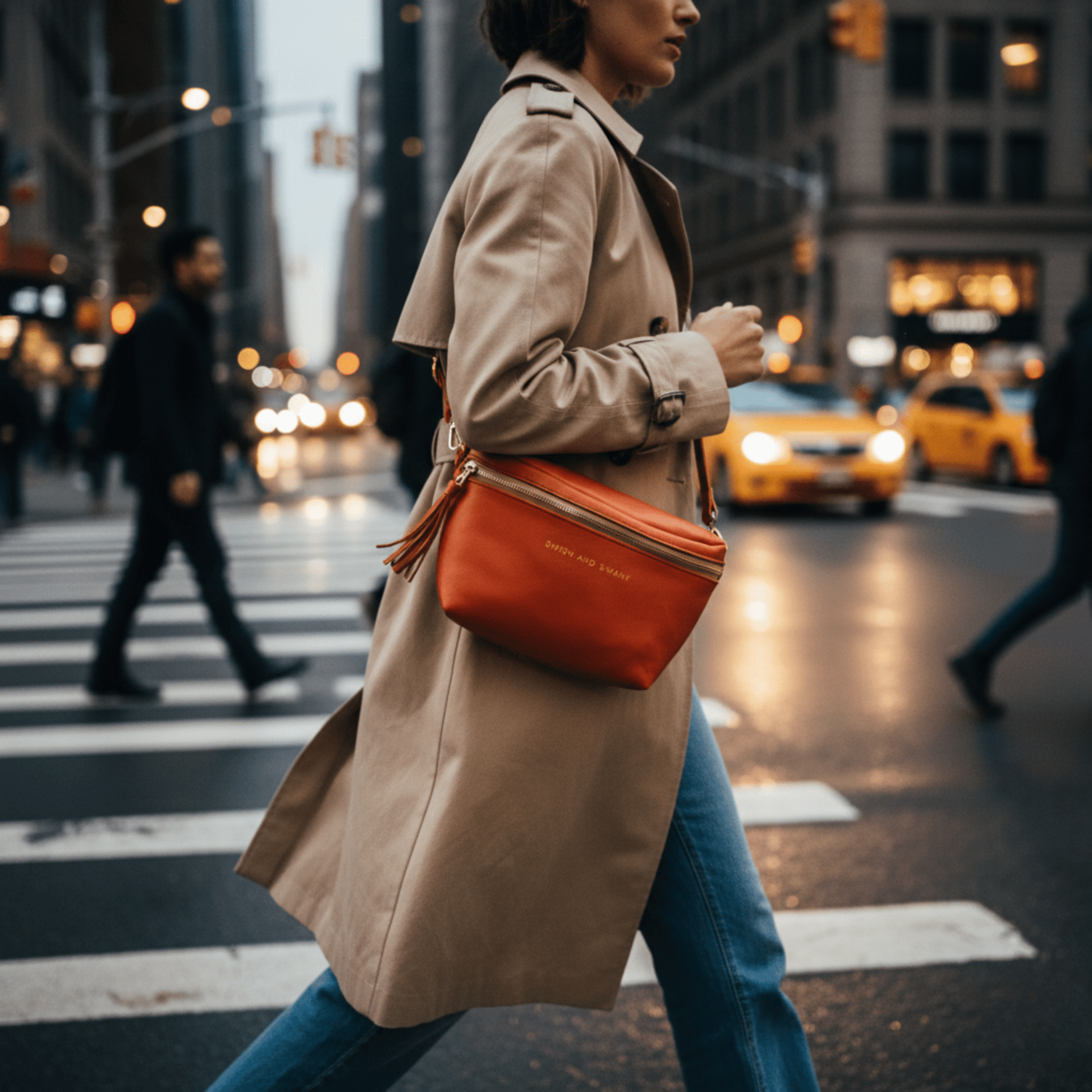 Genuine Leather Belt Bag - SWISH AND SWANK