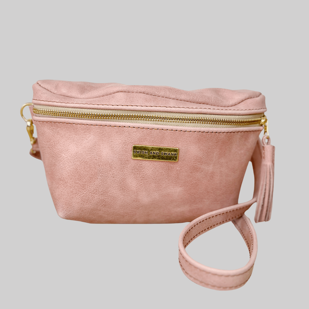 Genuine Leather Belt Bag - SWISH AND SWANK