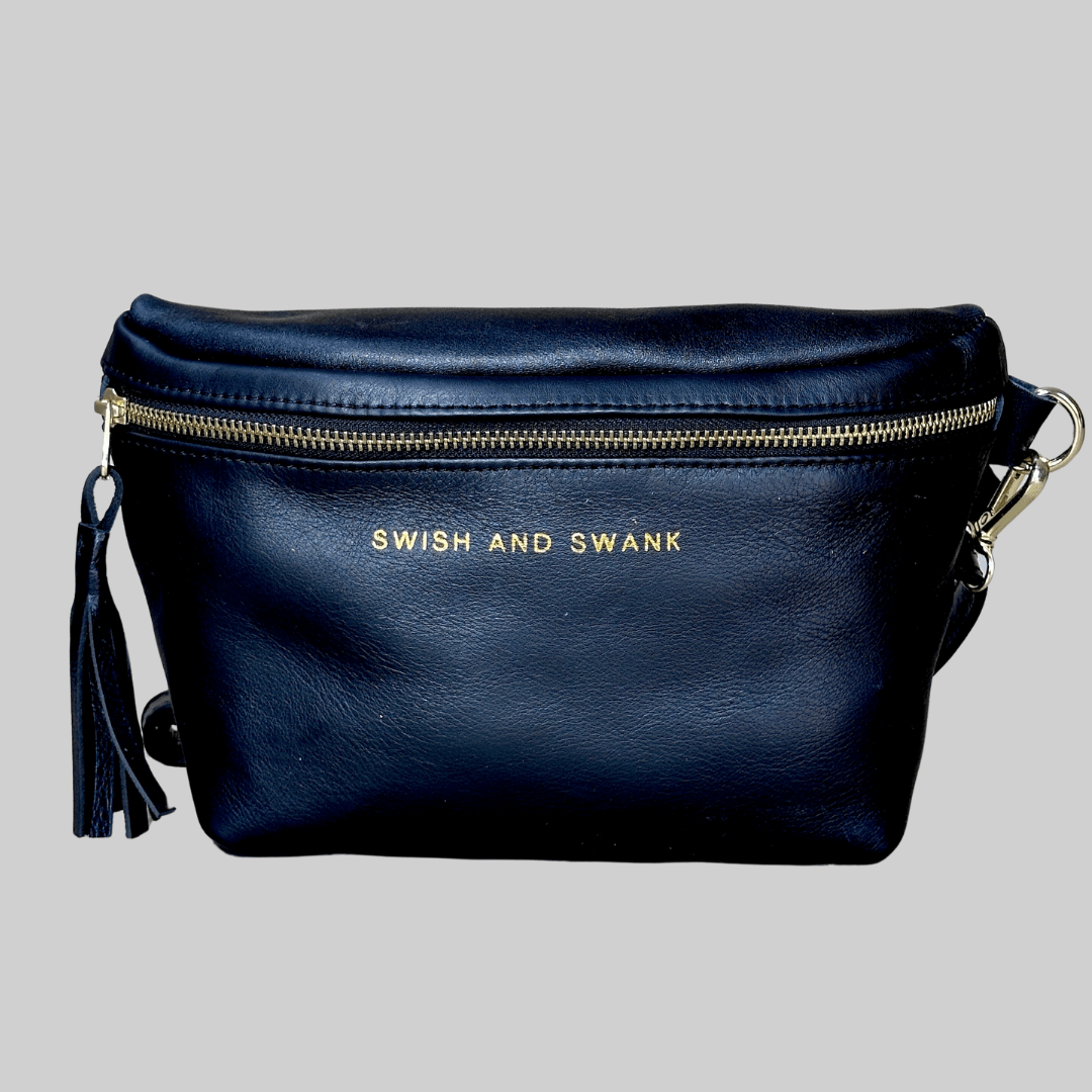 Genuine Leather Belt Bag - SWISH AND SWANK