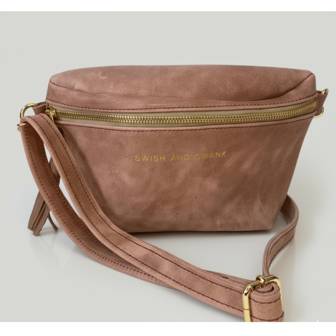 Genuine Leather Belt Bag - SWISH AND SWANK