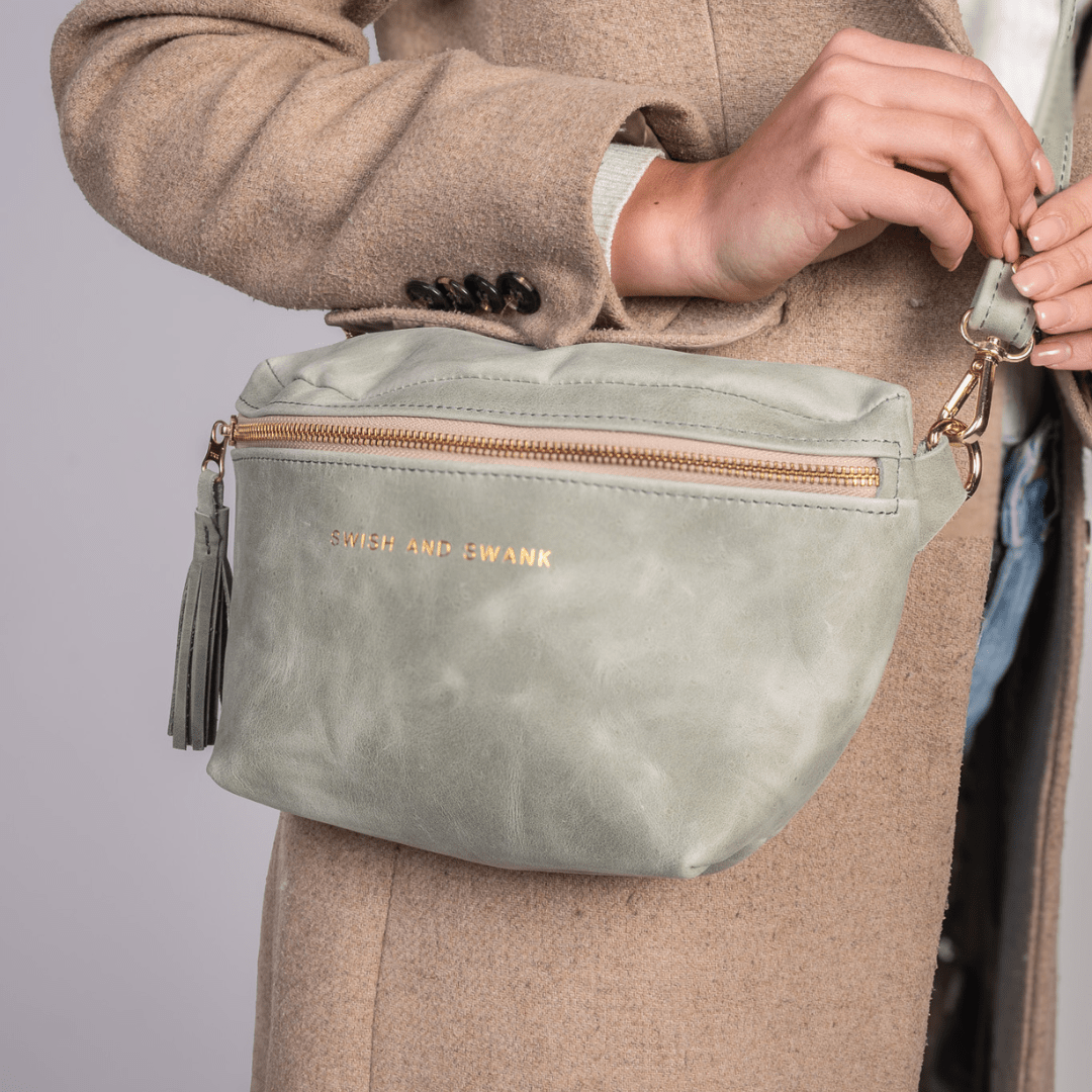 Genuine Leather Belt Bag - SWISH AND SWANK