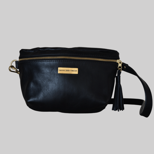 Genuine Leather Belt Bag - SWISH AND SWANK