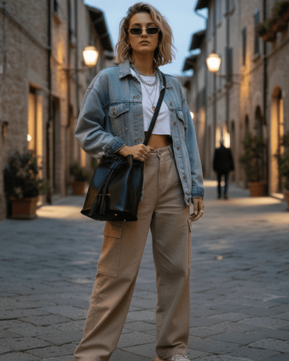 Genuine Leather Drawstring Bag 2.0 - SWISH AND SWANK