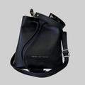 Genuine Leather Drawstring Bag - SWISH AND SWANK