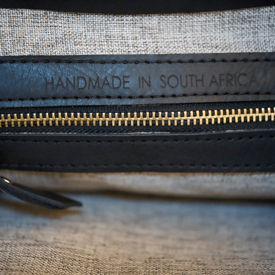 Genuine Leather Drawstring Bag - SWISH AND SWANK