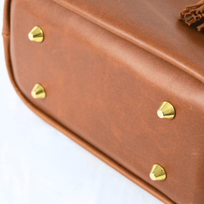 Genuine Leather Drawstring Bag - SWISH AND SWANK