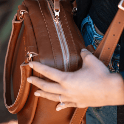 Little Leather Handbag 2.0 - SWISH AND SWANK