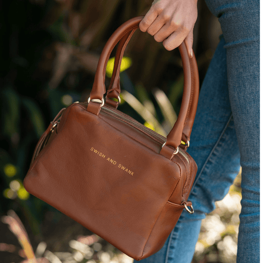 Little Leather Handbag 2.0 - SWISH AND SWANK