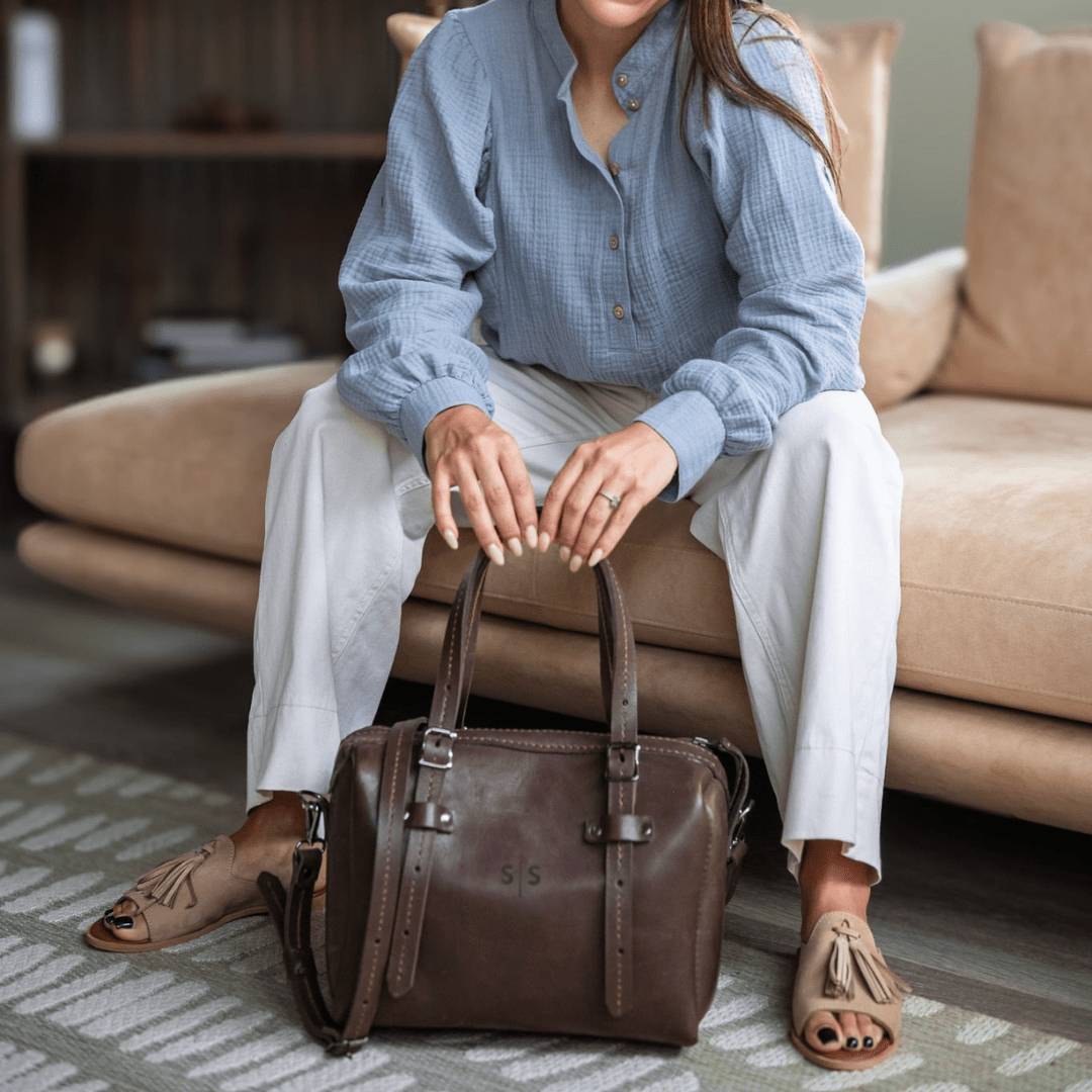 Premium Leather Priscilla Handbag 2.1 - SWISH AND SWANK