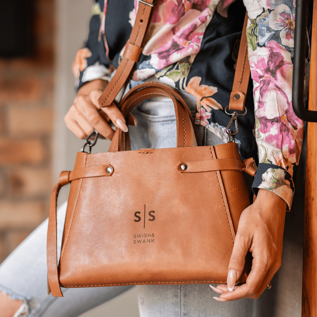Small Ruby Handbag - SWISH AND SWANK
