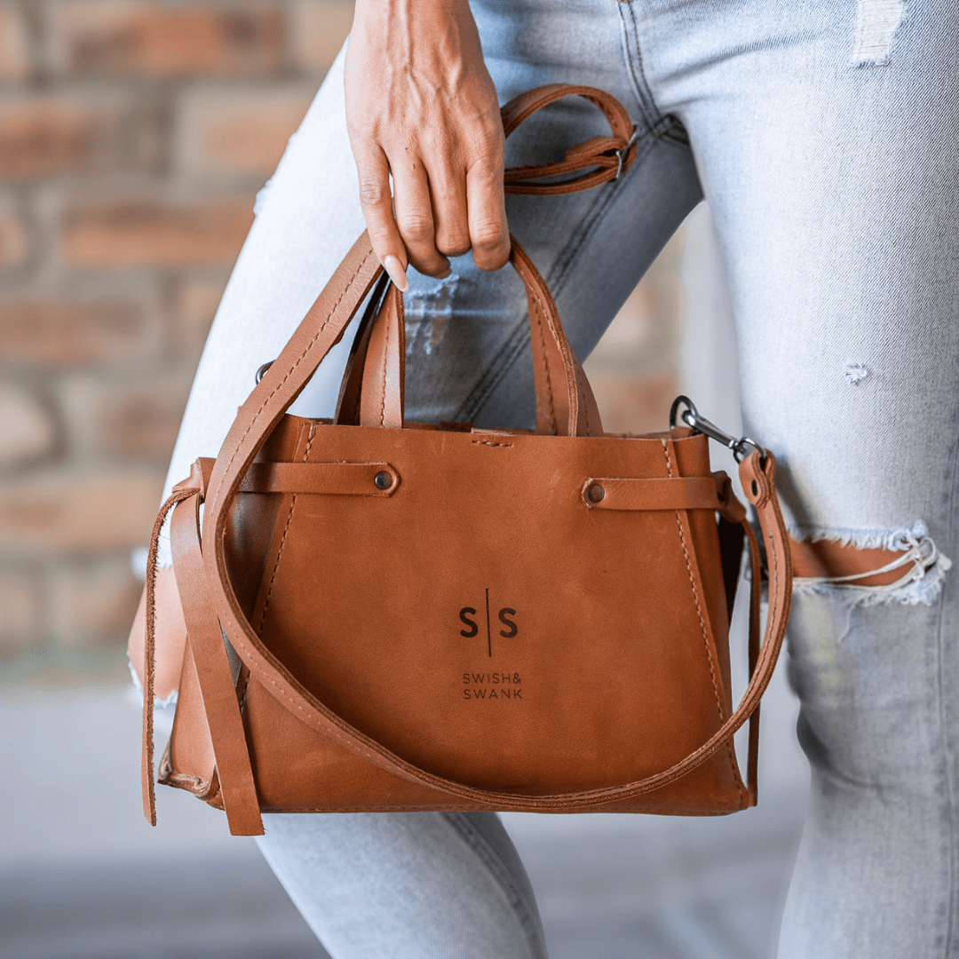Small Ruby Handbag - SWISH AND SWANK