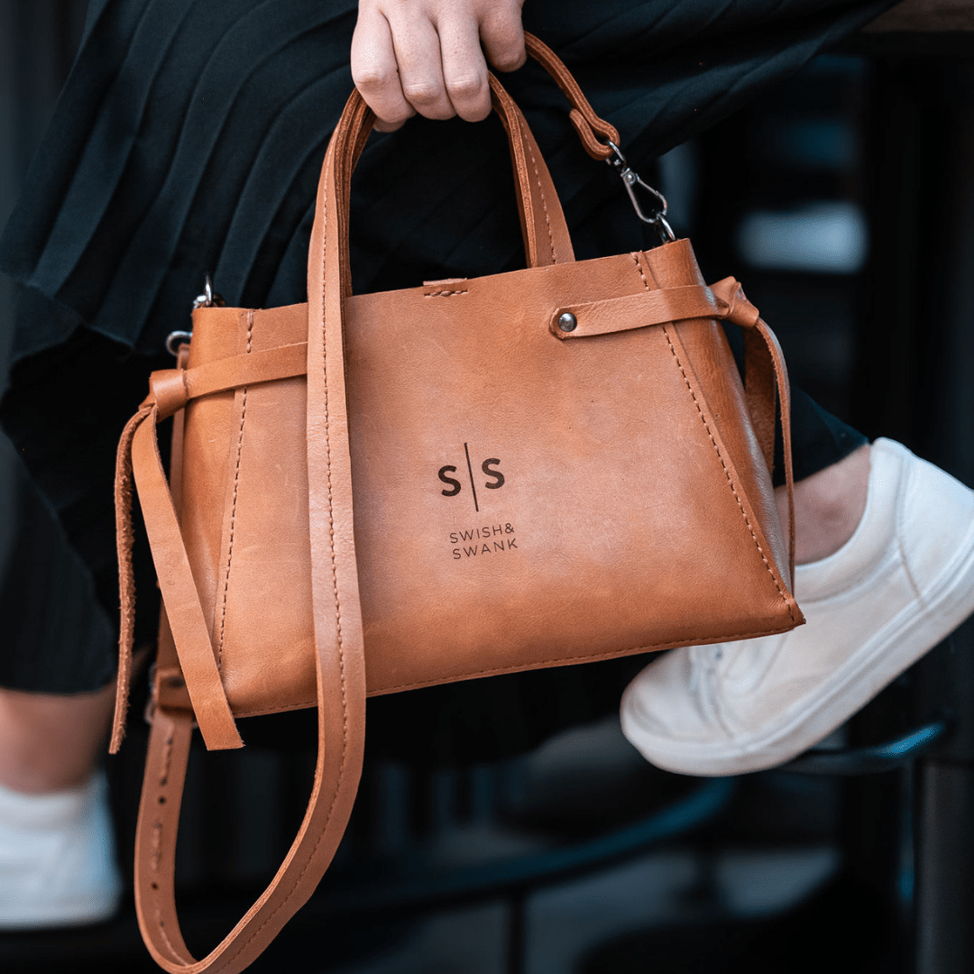 Small Ruby Handbag - SWISH AND SWANK