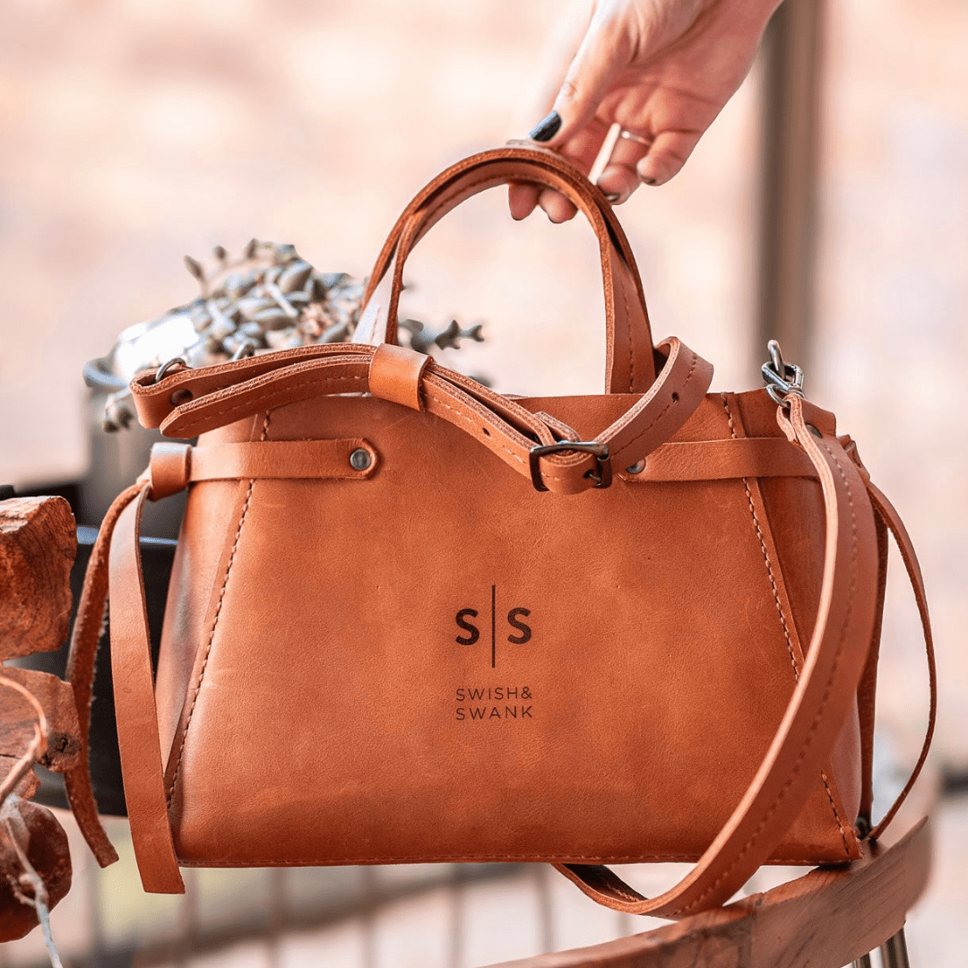 Small Ruby Handbag - SWISH AND SWANK