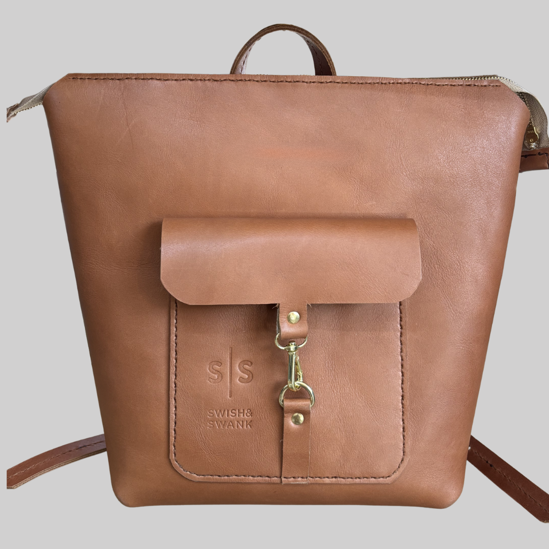 Premium Leather Ladies Backpack
