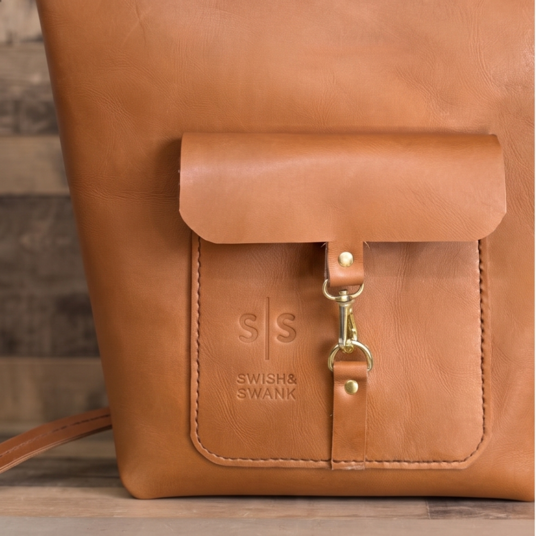 Premium Leather Ladies Backpack