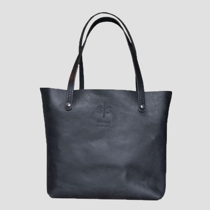 Classic Eve Leather Tote - Black Edition