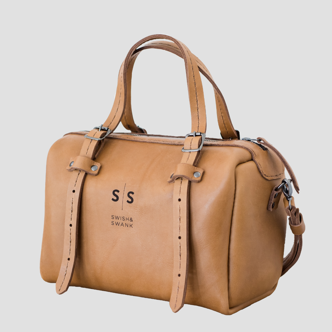 Premium Leather Priscilla Handbag 2.1 Tan