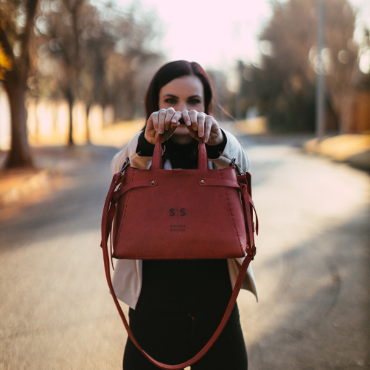 Small Ruby Handbag - Ruby Red Edition.