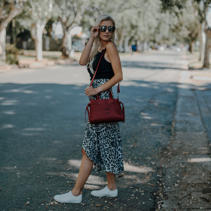 Small Ruby Handbag - Ruby Red Edition.