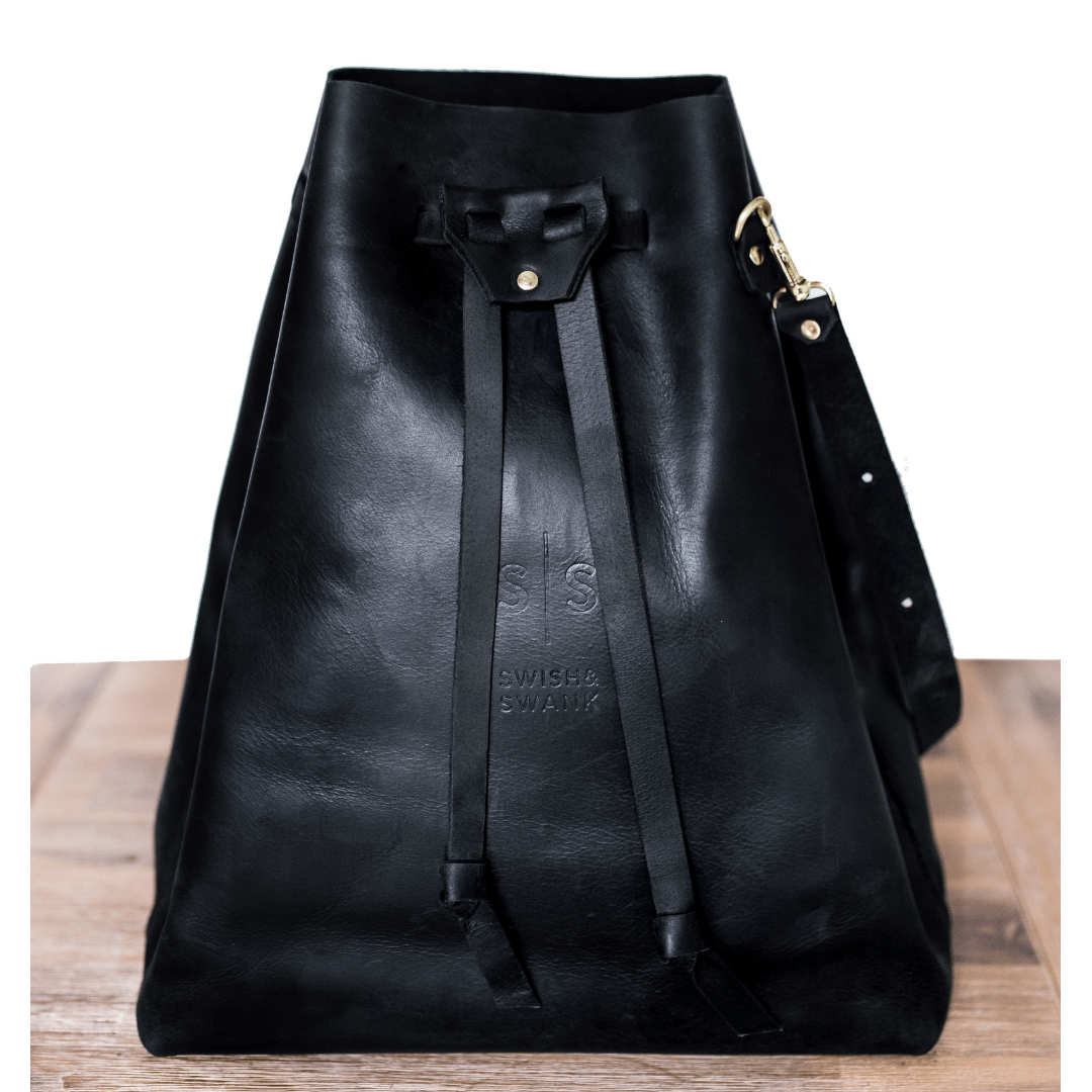 Batseba Bucket Leather Bag - SWISH AND SWANK