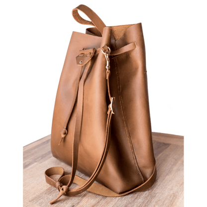Batseba Bucket Leather Bag - SWISH AND SWANK