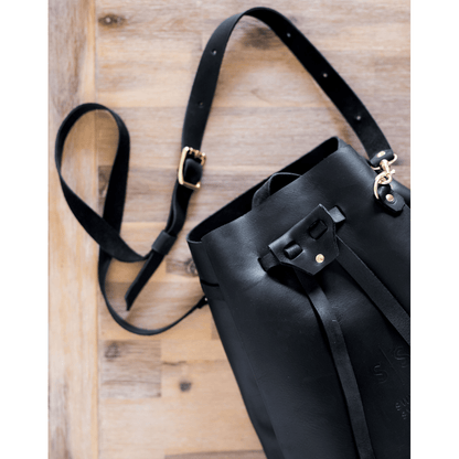 Batseba Bucket Leather Bag - SWISH AND SWANK