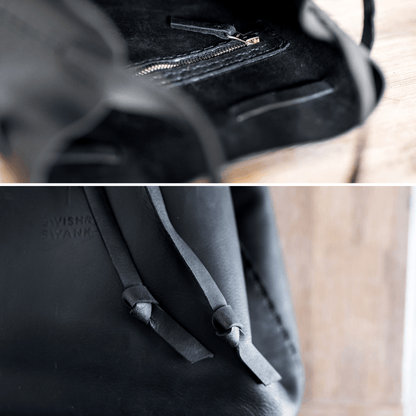 Batseba Bucket Leather Bag - SWISH AND SWANK
