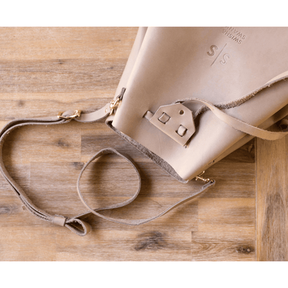 Genuine leather handbag bucket bag South Africa