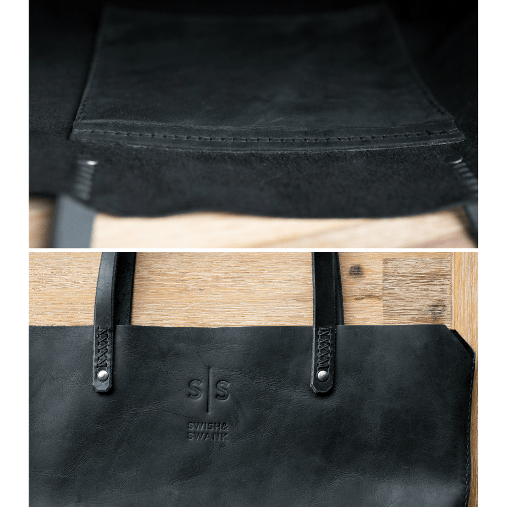 Classic Eve Leather Tote - SWISH AND SWANK