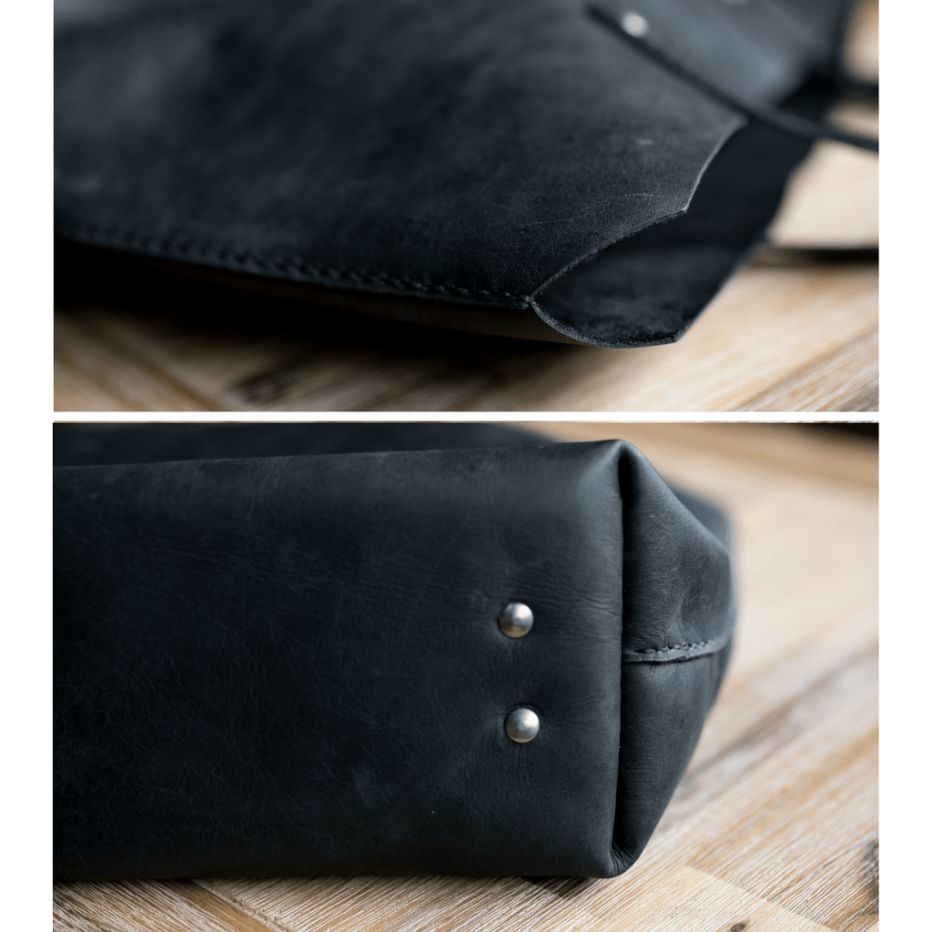 Classic Eve Leather Tote - SWISH AND SWANK