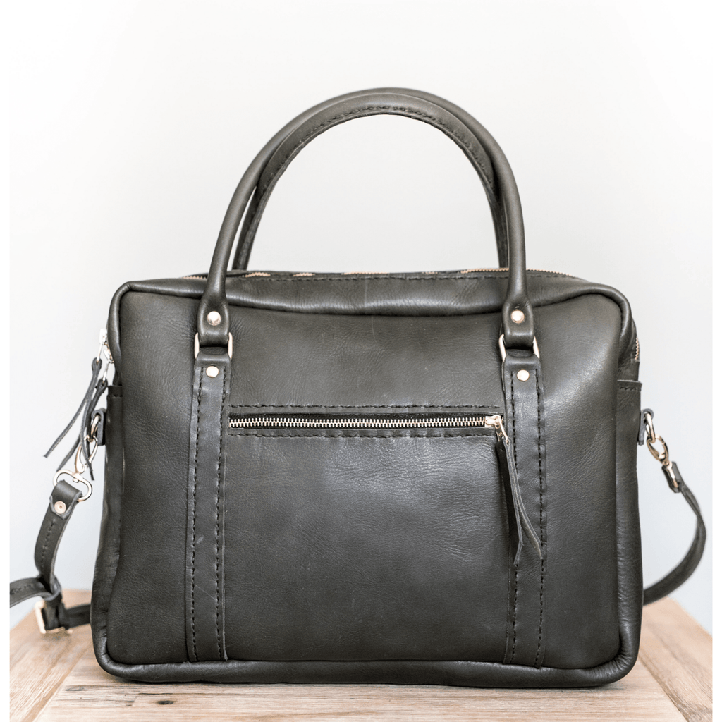 Classic Leather Boaz Briefcase - SWISH AND SWANK