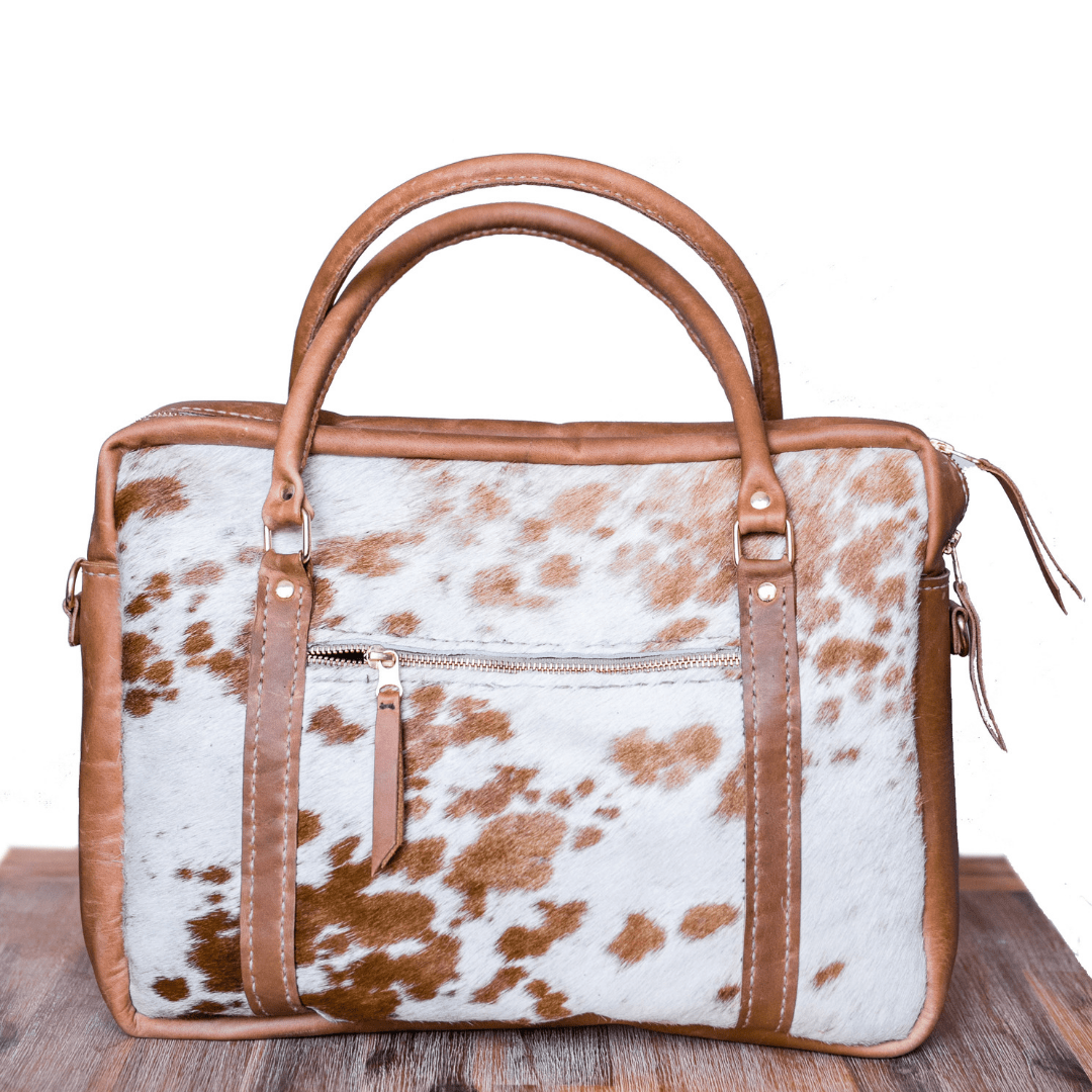 Classic Leather Boaz Briefcase - SWISH AND SWANK