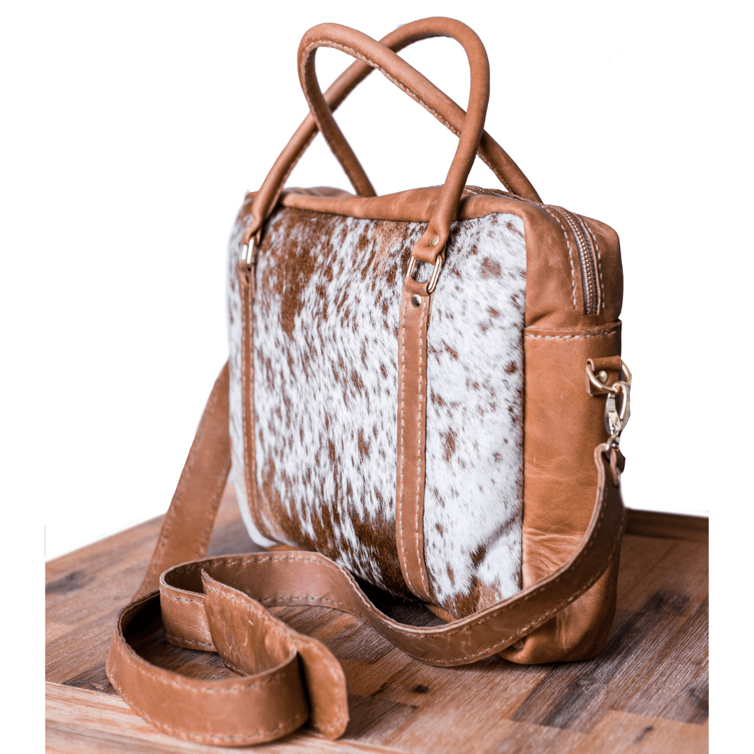 Classic Leather Boaz Briefcase - SWISH AND SWANK