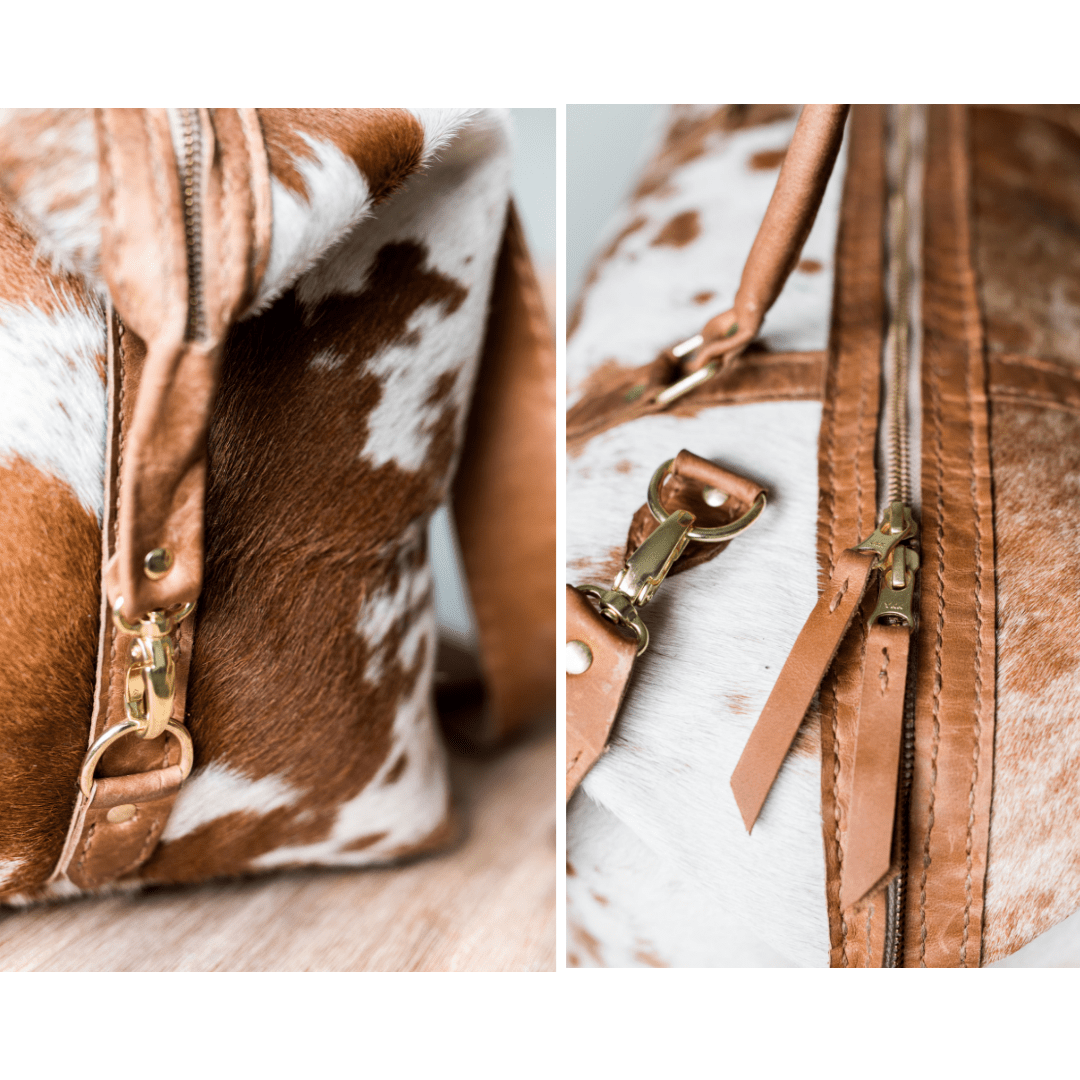 Classic Leather Duffle Bag - SWISH AND SWANK