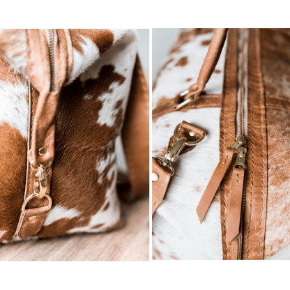 Classic Leather Duffle Bag - SWISH AND SWANK