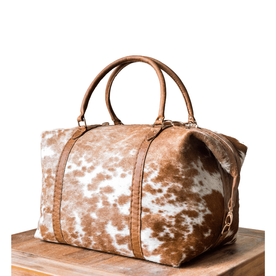 Classic Leather Duffle Bag - SWISH AND SWANK