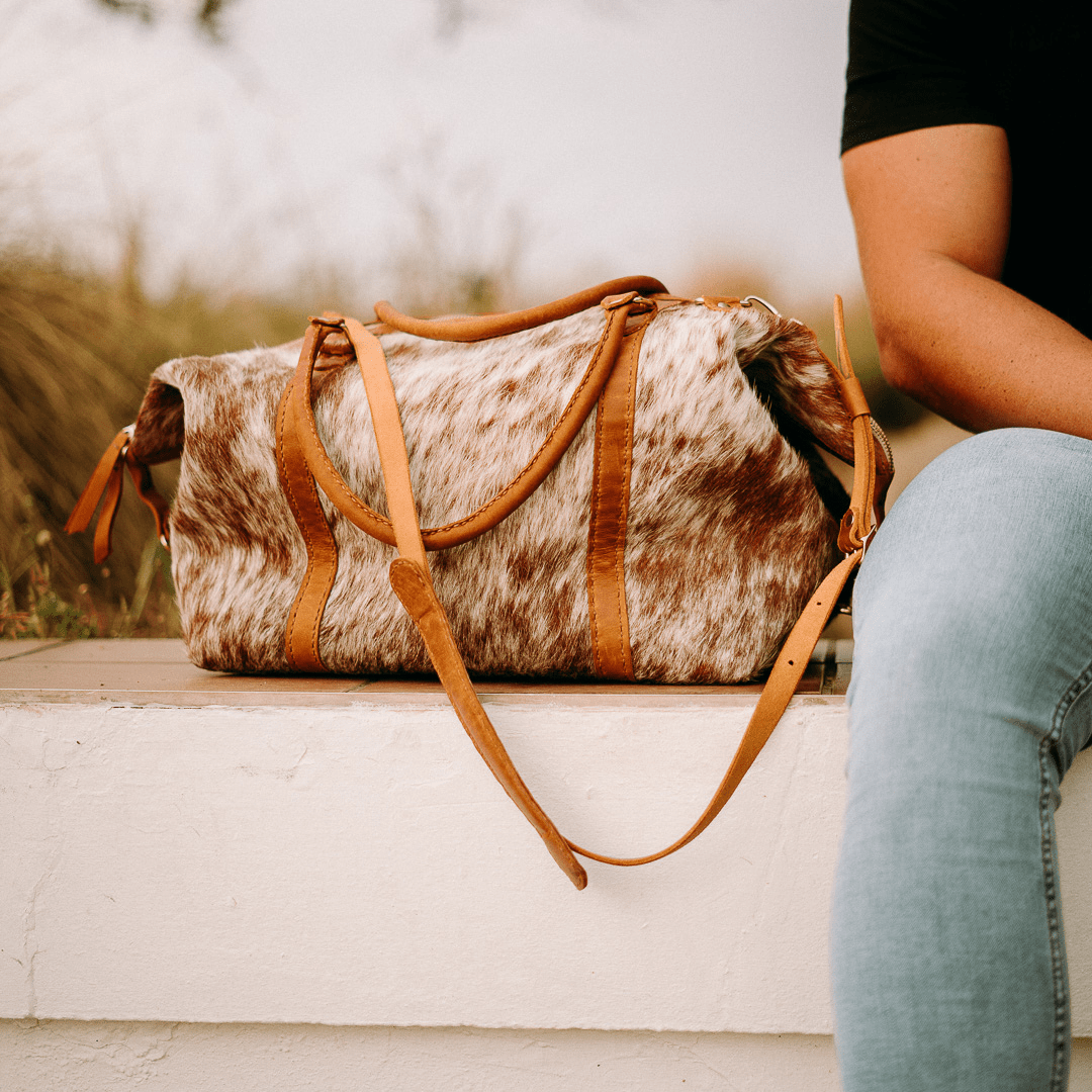 Classic Leather Duffle Bag - SWISH AND SWANK