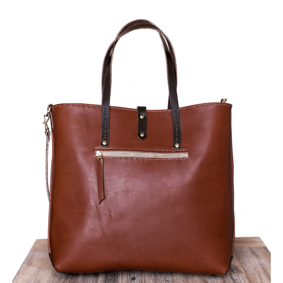 Classic Leather Esther Handbag - SWISH AND SWANK