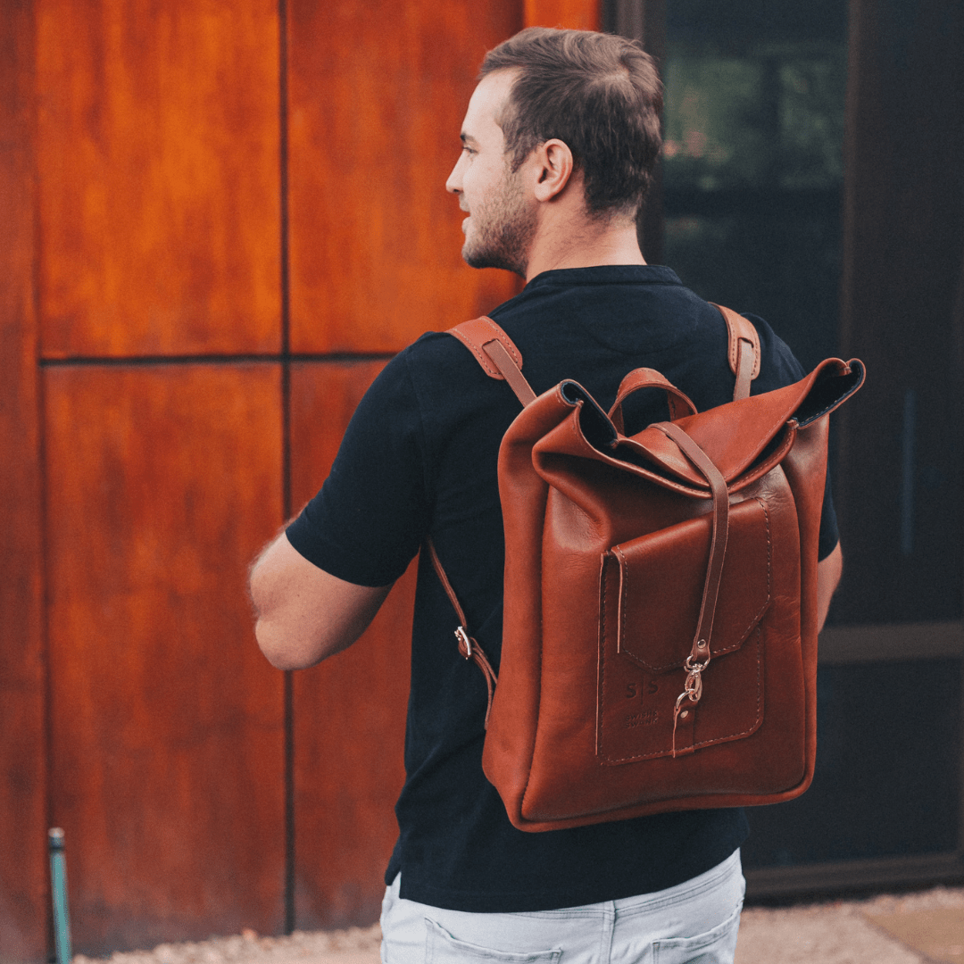 Classic Leather Noah Backpack - SWISH AND SWANK