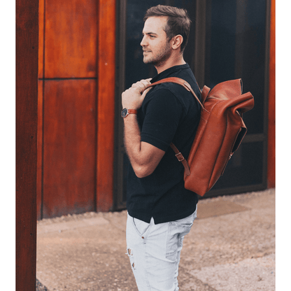 Classic Leather Noah Backpack - SWISH AND SWANK