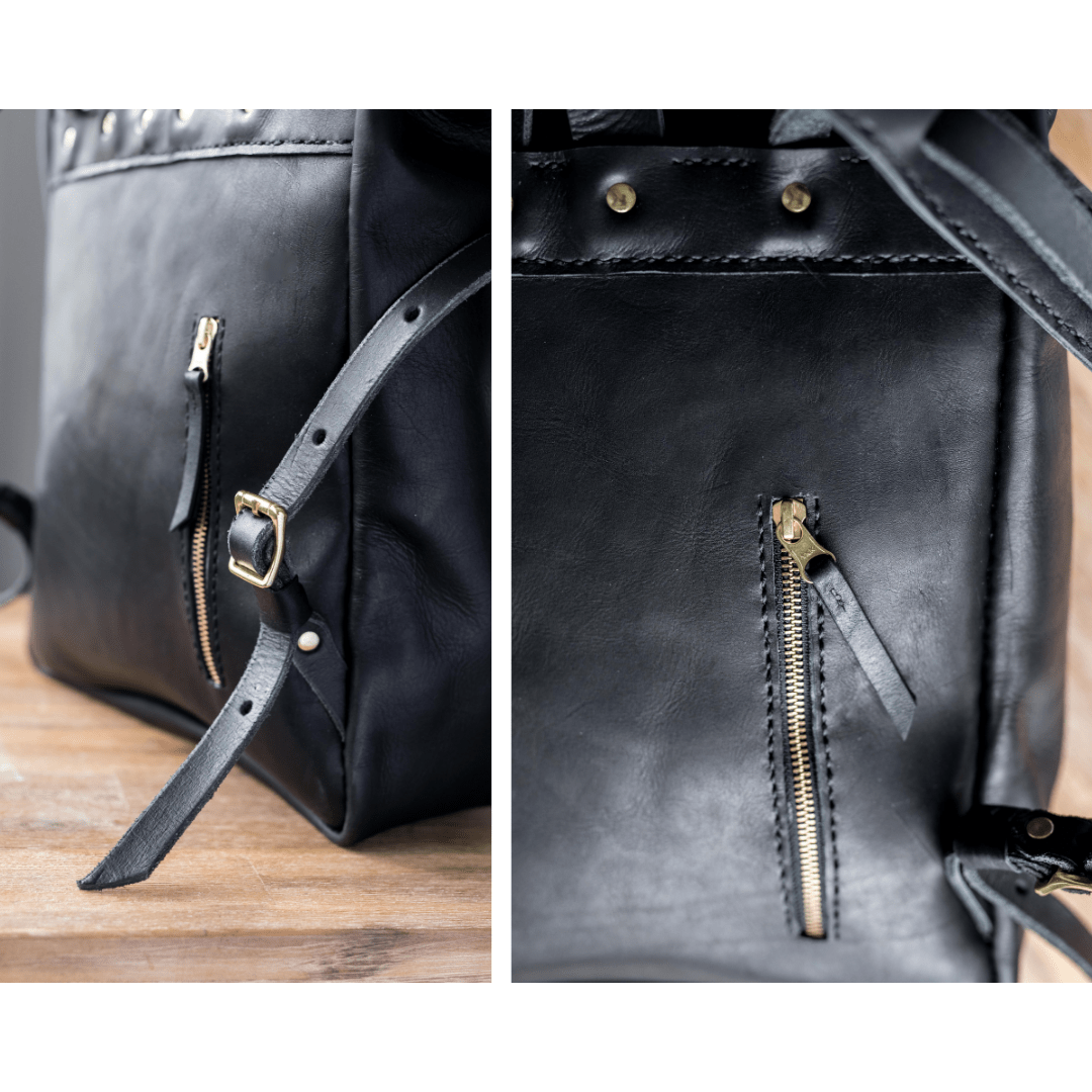 Classic Leather Noah Backpack - SWISH AND SWANK