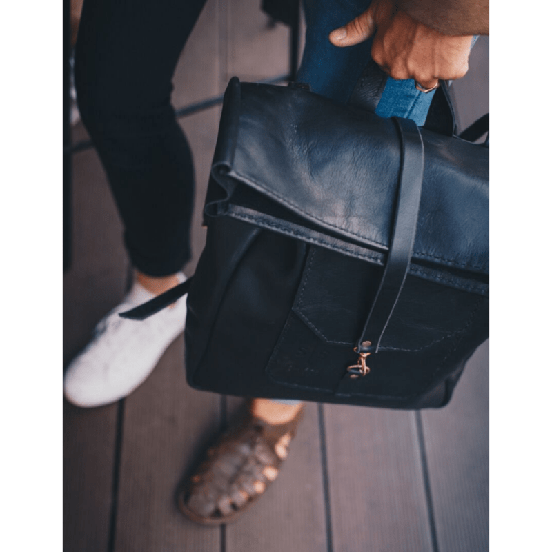Classic Leather Noah Backpack - SWISH AND SWANK