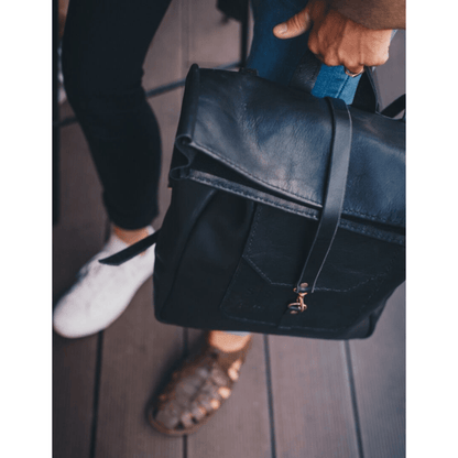 Classic Leather Noah Backpack - SWISH AND SWANK